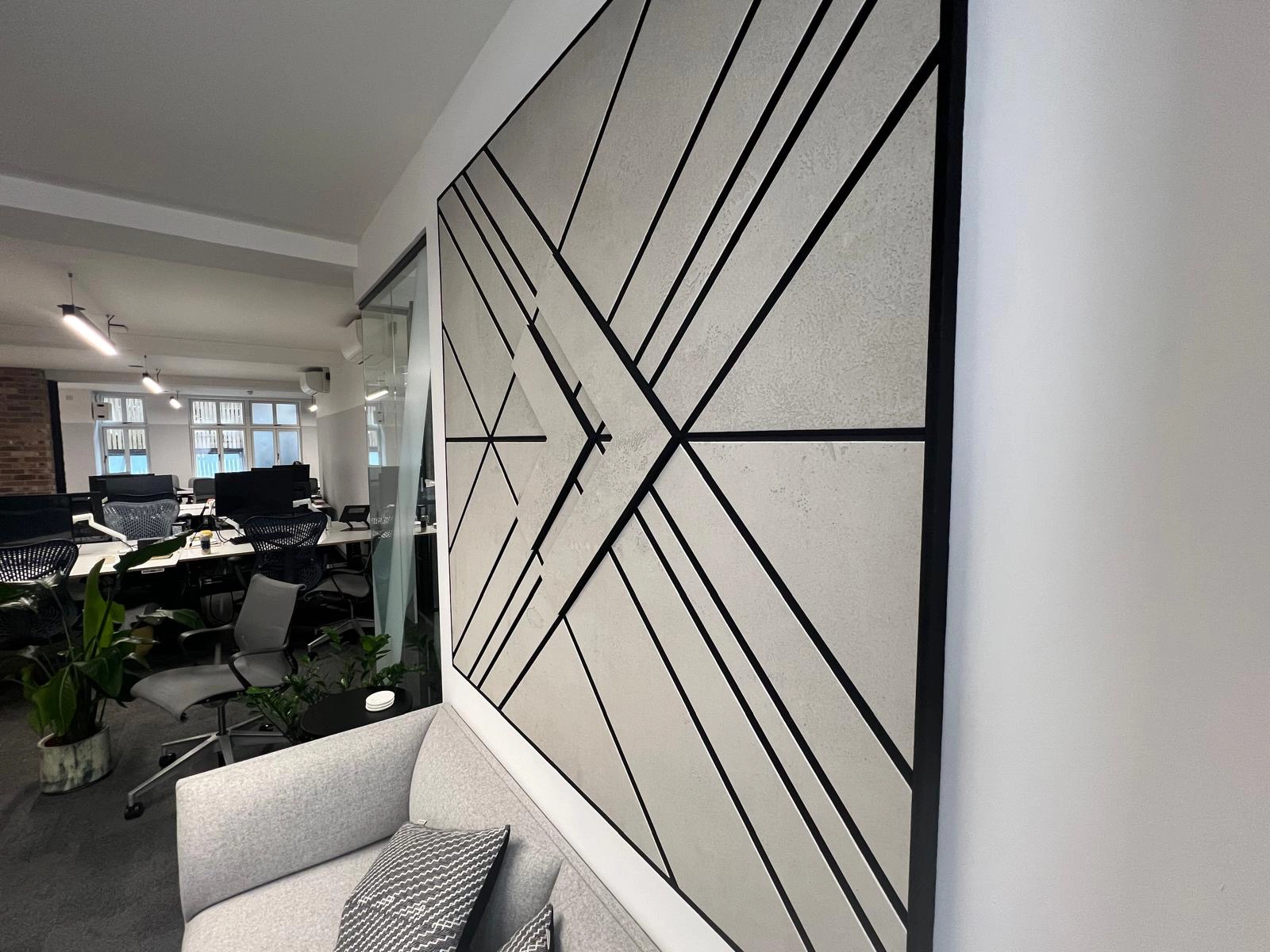 Acustone acoustic PET smooth light grey