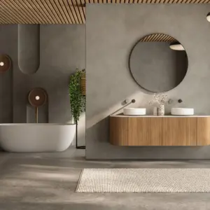 honed smooth middle grey roll