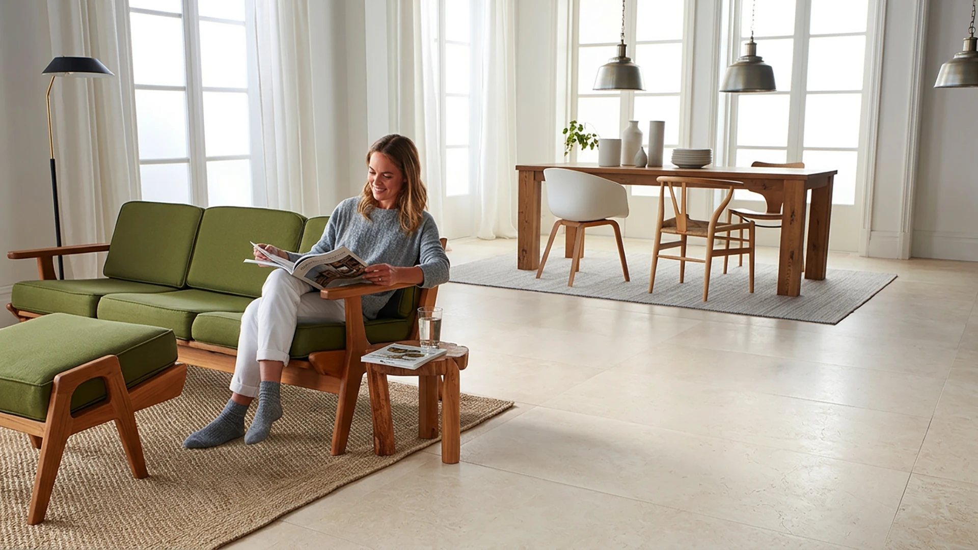 bio-based stone flooring