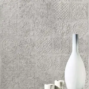 sculpted mandala mineral veneer