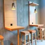 flexible roll wooden concrete middle pebble grey