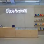 smooth light grey flexible concrete veneer